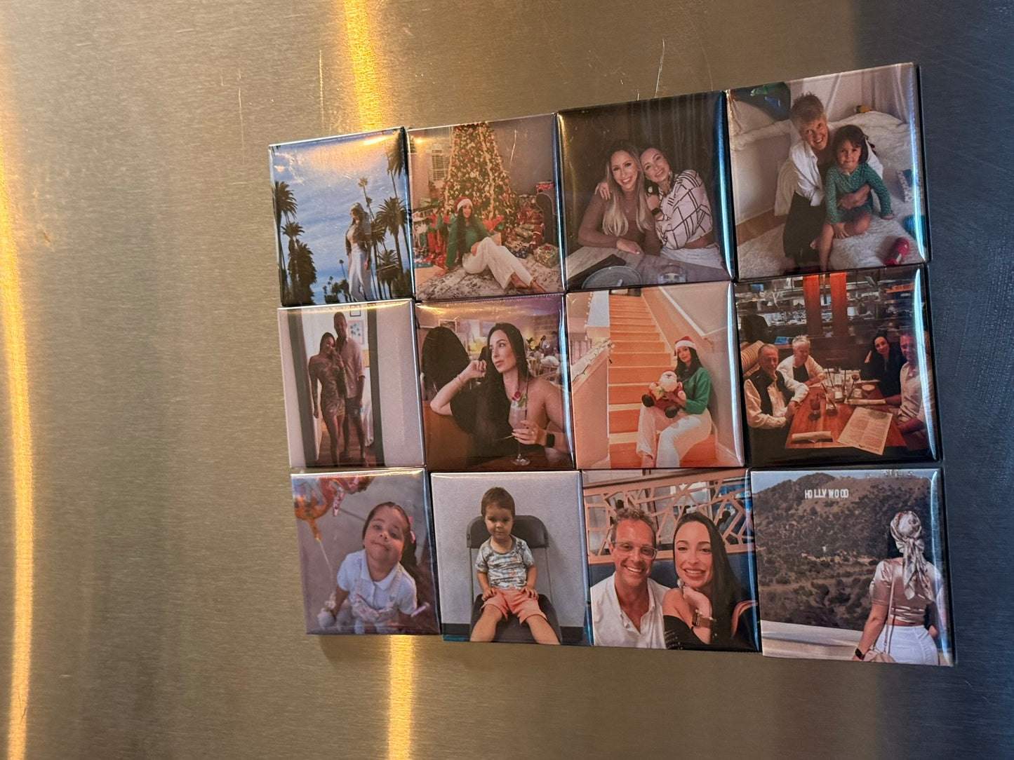 Personalized refrigerator magnet