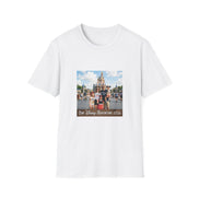 Family Vacation T-Shirt — Custom Disneyland Castle Photo Tee (Add Year/Text)