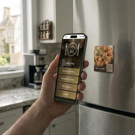 OnyConnect — Smart Magnet with Dynamic QR Code