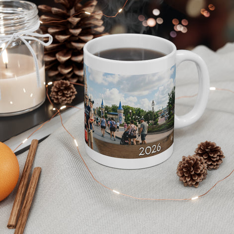 Photo-Print Mug — Custom Family Disney Adventure 11oz