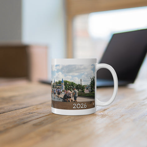 Photo-Print Mug — Custom Family Disney Adventure 11oz