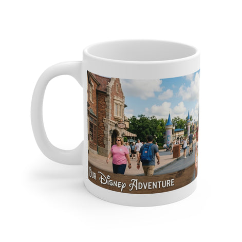 Photo-Print Mug — Custom Family Disney Adventure 11oz