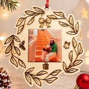Custom Photo Christmas Ornament