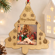 Custom Photo Christmas Ornament