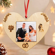 Custom Photo Christmas Ornament