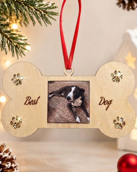 Custom Photo Christmas Ornament