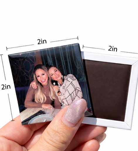 Personalized AI-Generated Photo Magnets