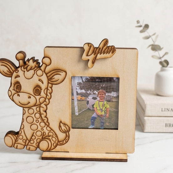 Personalized KIDS Photo Frame with Custom Engraved