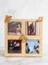Wanderlust Travel Memories Photo Frame with 4 Personalized Magnets