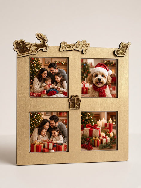 Personalized Christmas Picture Frame with Engrave