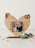 Personalized Wedding Photo Frame with Custom Engraved