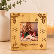 Personalized Christmas Picture Frame with Engrave