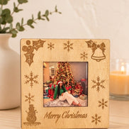 Personalized Christmas Picture Frame with Engrave