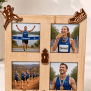 Photo Frame with 4 Personalized Magnets