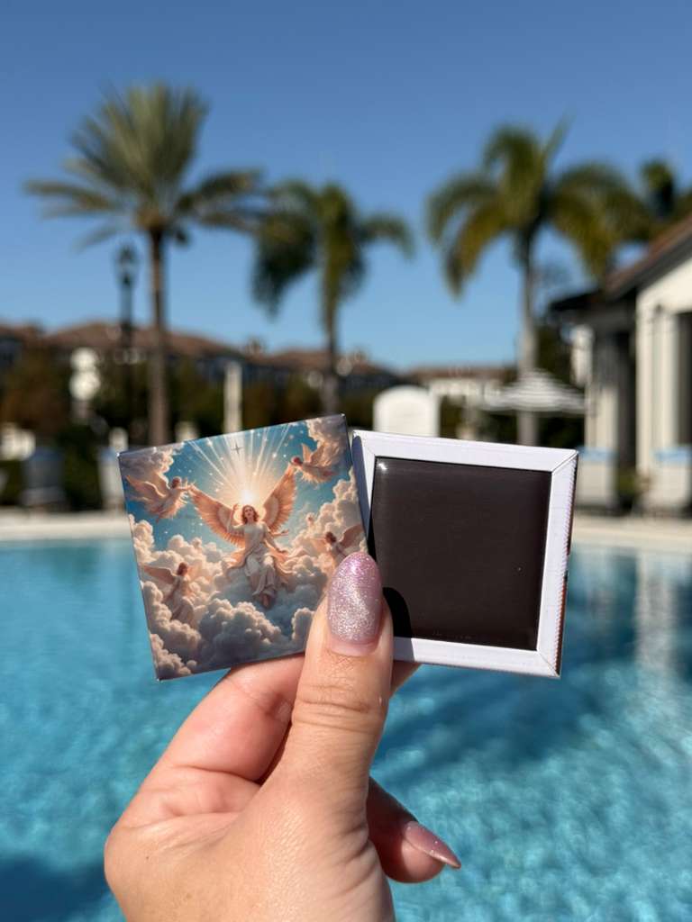 Personalized refrigerator magnet